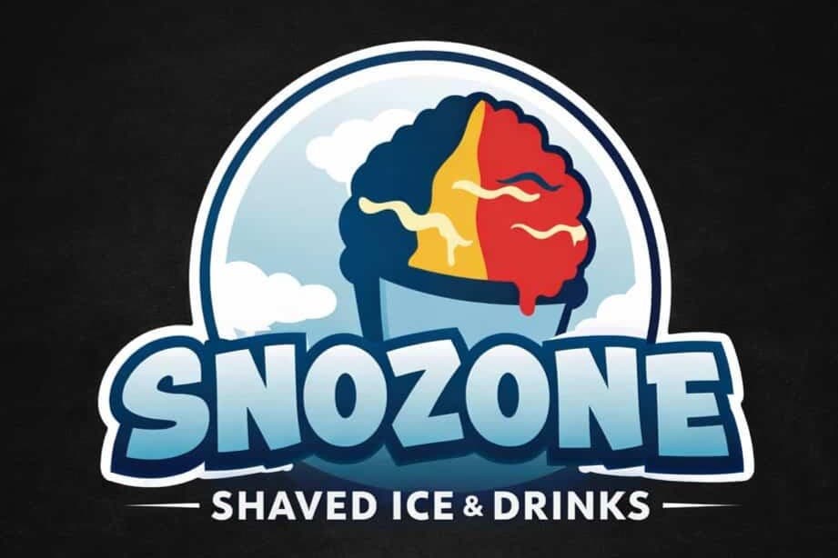 SnoZone Shaved Ice and Drinks logo