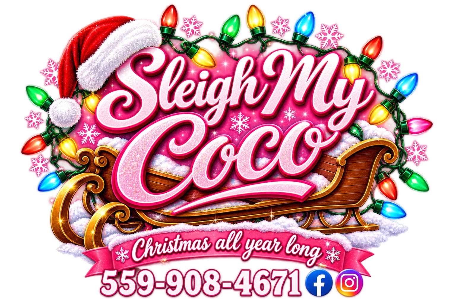 Sleigh my coco logo