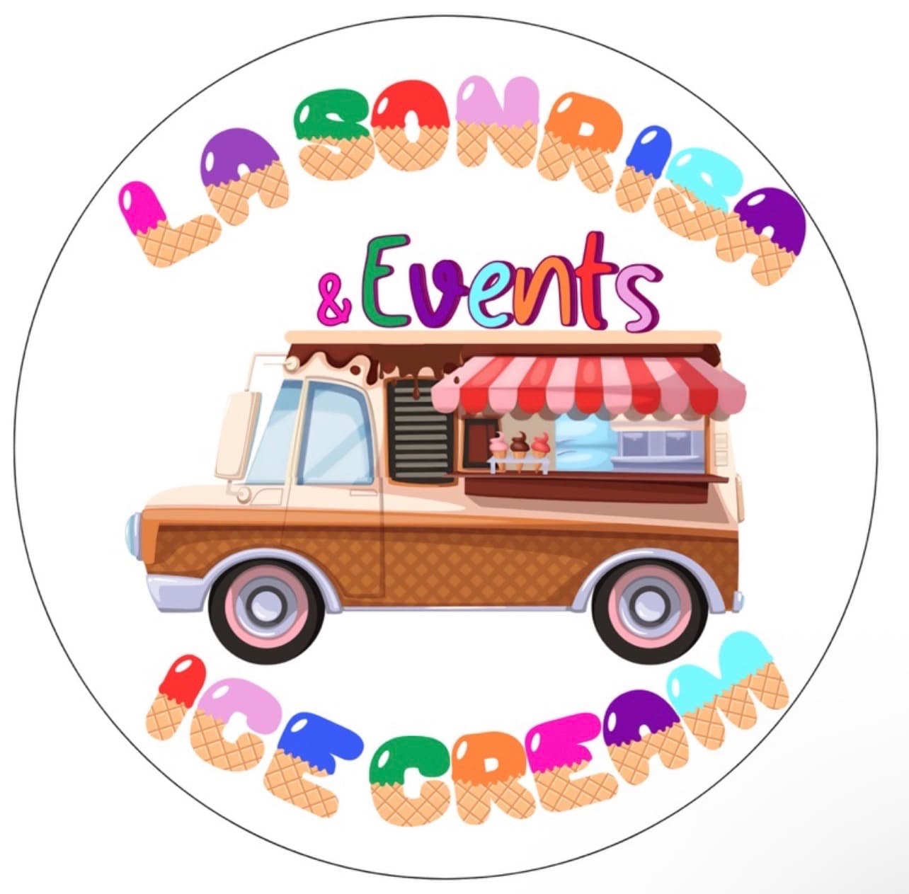 La Sonrisa Ice Cream logo